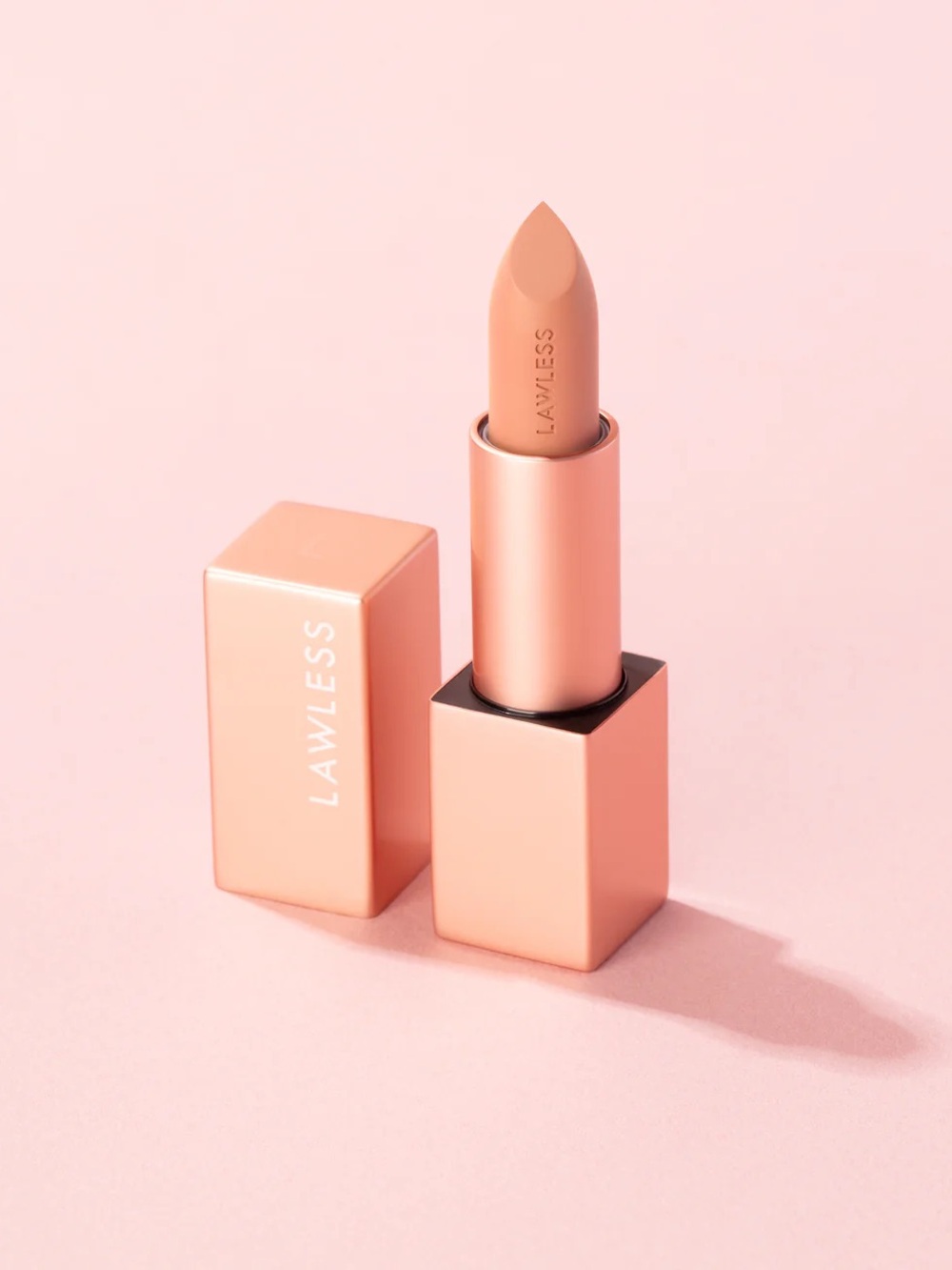 LAWLESS Forget the Filler Lip-Plumping Line-Smoothing Satin Cream Lipstick